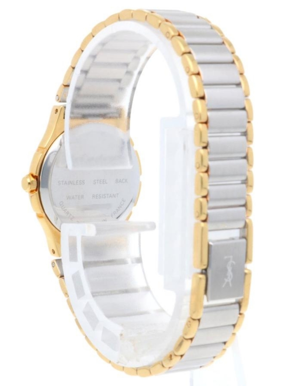 Vintage Yves Saint Laurent Two Tone Roman Dial Watch - Picture 4 of 16